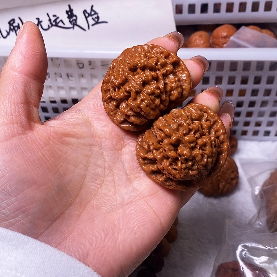 吊坠文玩核桃深****伴官帽