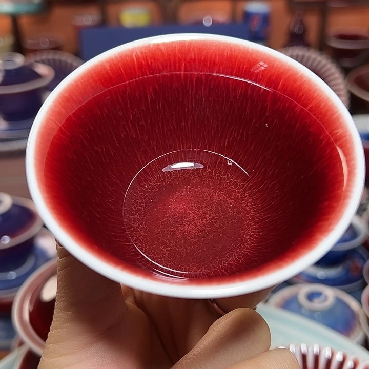 瓷片景德镇品艺轩郎红