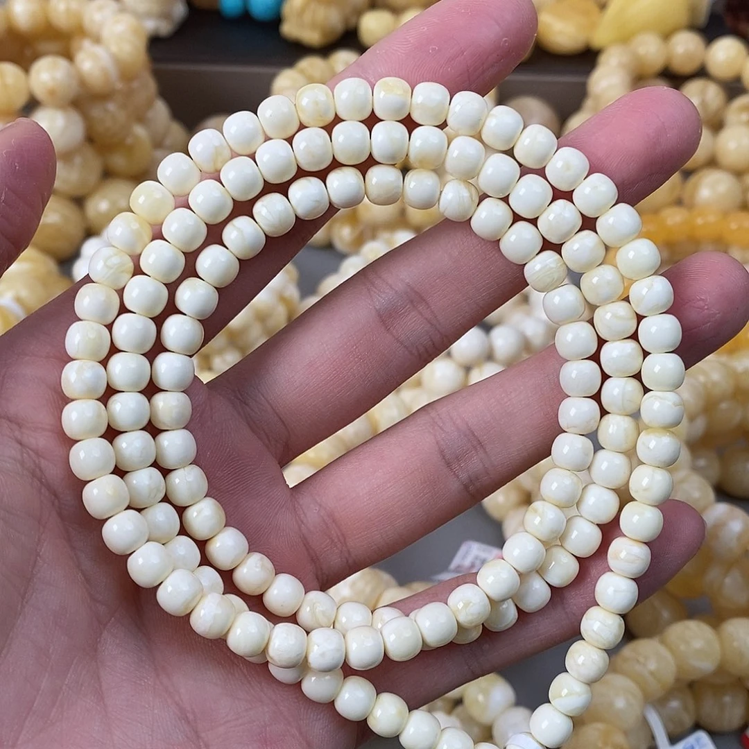 蜜蜡未镶嵌珠宝奇石6.5mm 19.6g