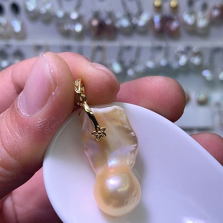 未镶嵌淡水珍珠颈饰18