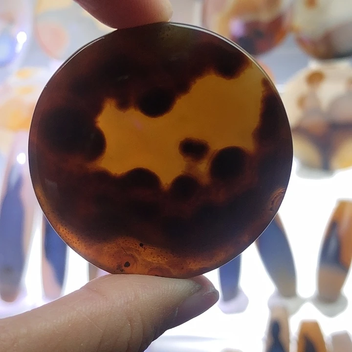 查罗石未镶嵌珠宝半成品83