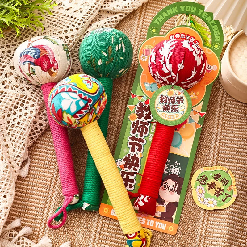 教师节礼物2025新款养生艾草锤伴手礼袋送男女老师按摩实用小礼品