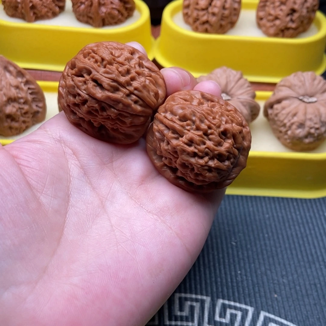 吊坠文玩核桃莲花