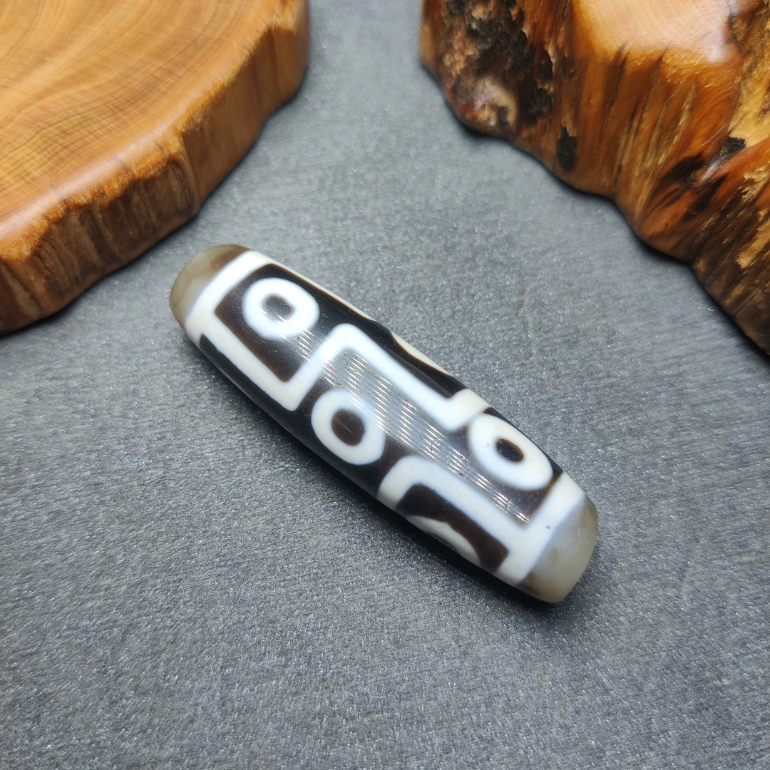 台珠行运手工50*15玛瑙同品包浆感性价比高百搭