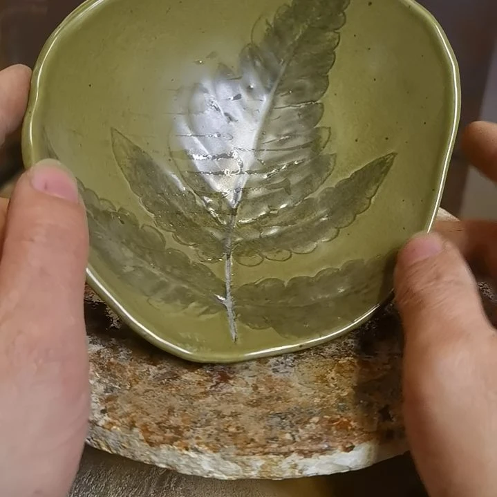 盘手工高温原矿窑变