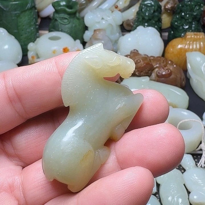 顺***0和田玉未镶嵌挂件