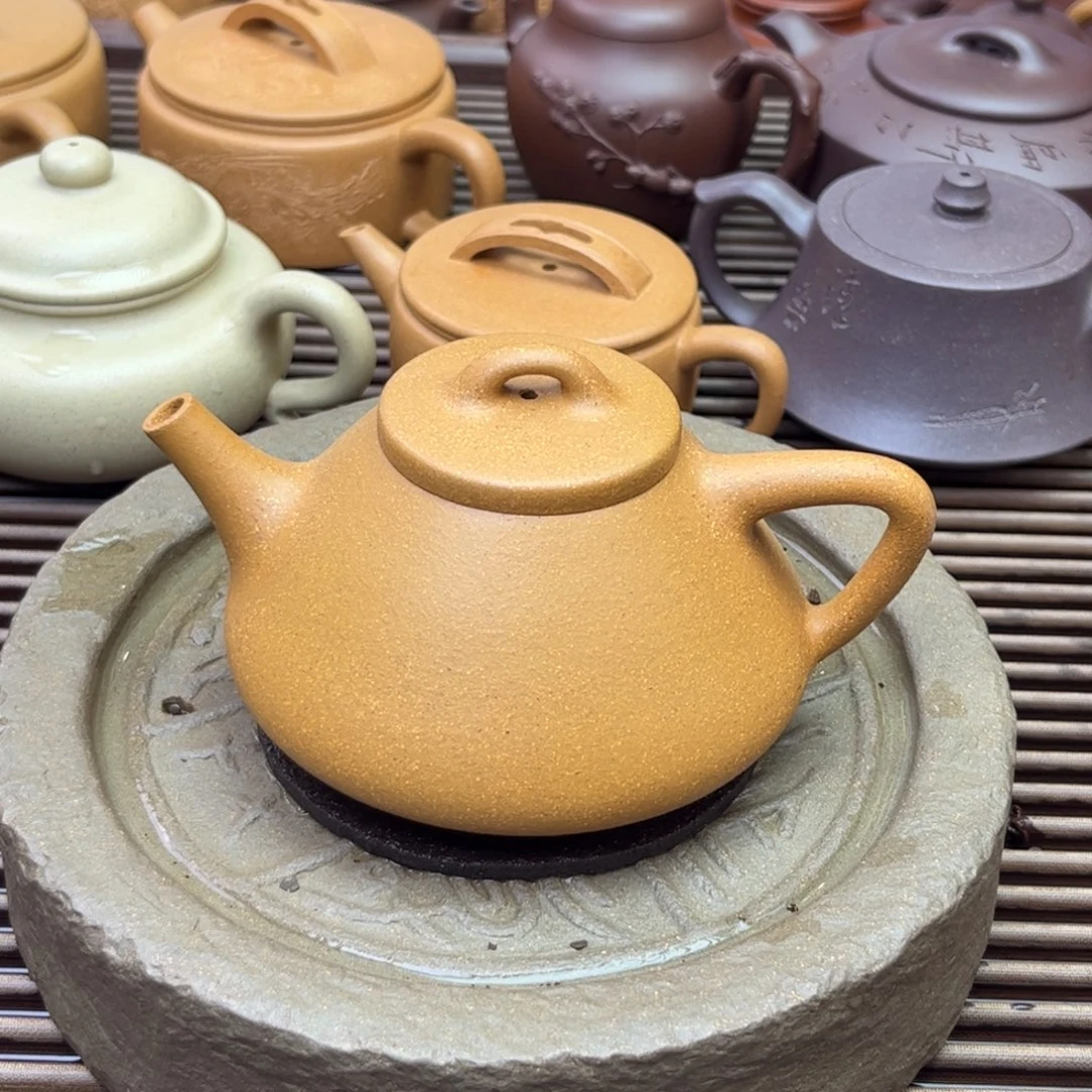 紫砂茶壶本山段 子冶石瓢180c