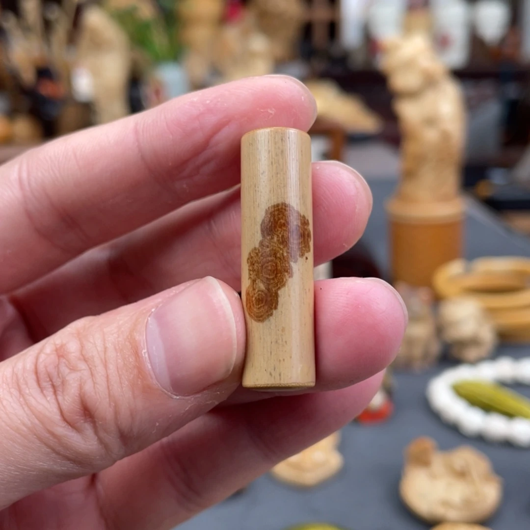 木琳*方颜竹木艺术吊坠