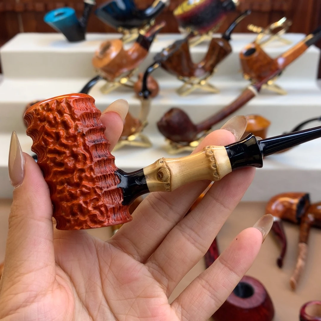 巴***E高品质石楠木烟斗