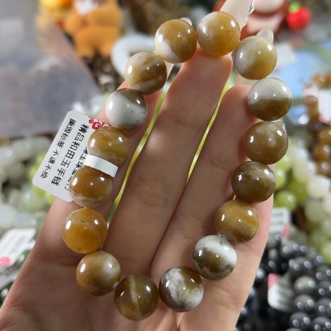 和田玉未镶嵌手链124