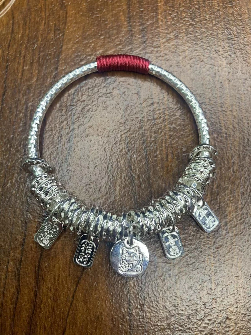 022 红绳盘缠招财猫手环无礼盒