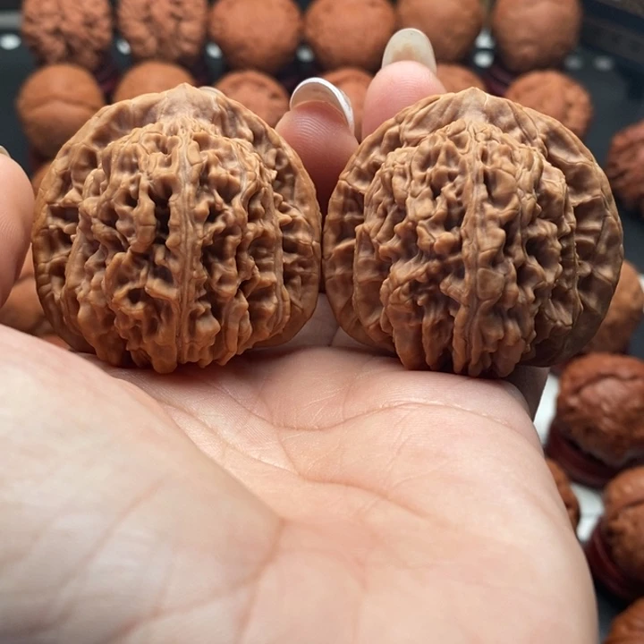 核桃精品文玩核桃手捻楼