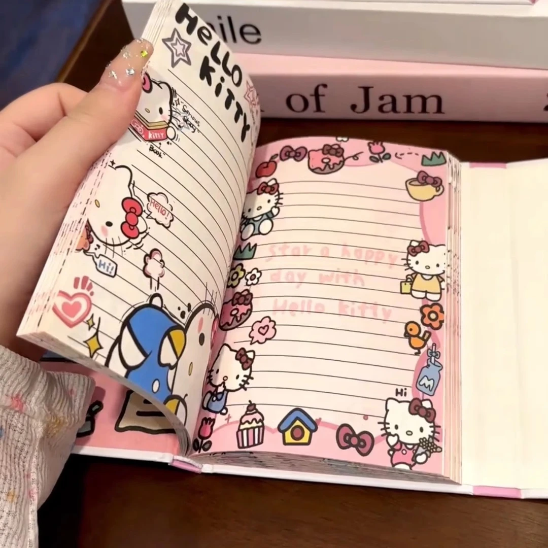 hellokitty日记本笔记本日程本便携本子少女心可爱高颜值手账本
