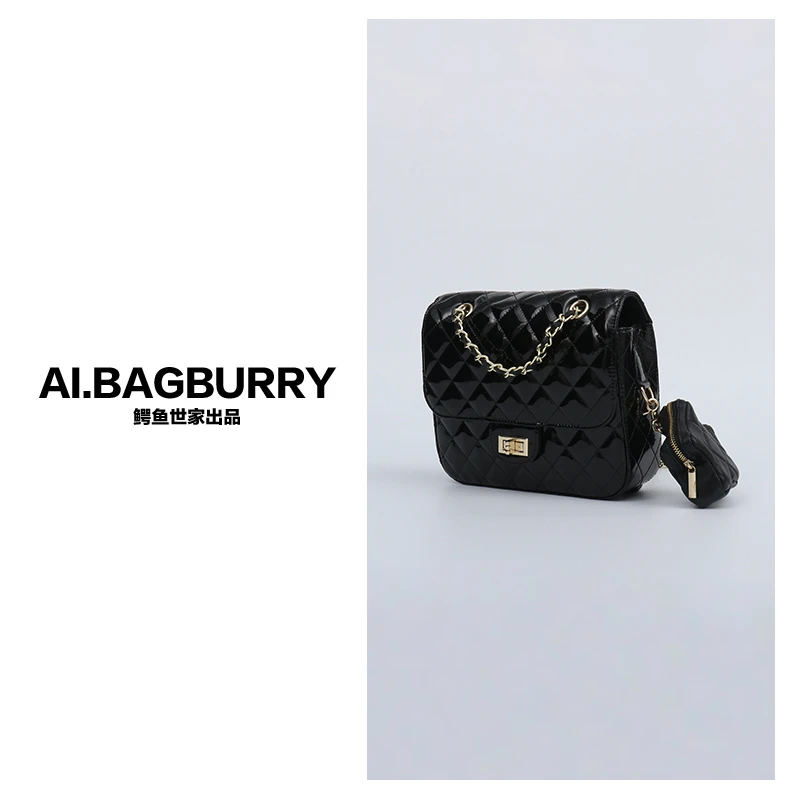 AI.BAGBURRY2025年新款轻奢时尚百搭牛皮女士包包