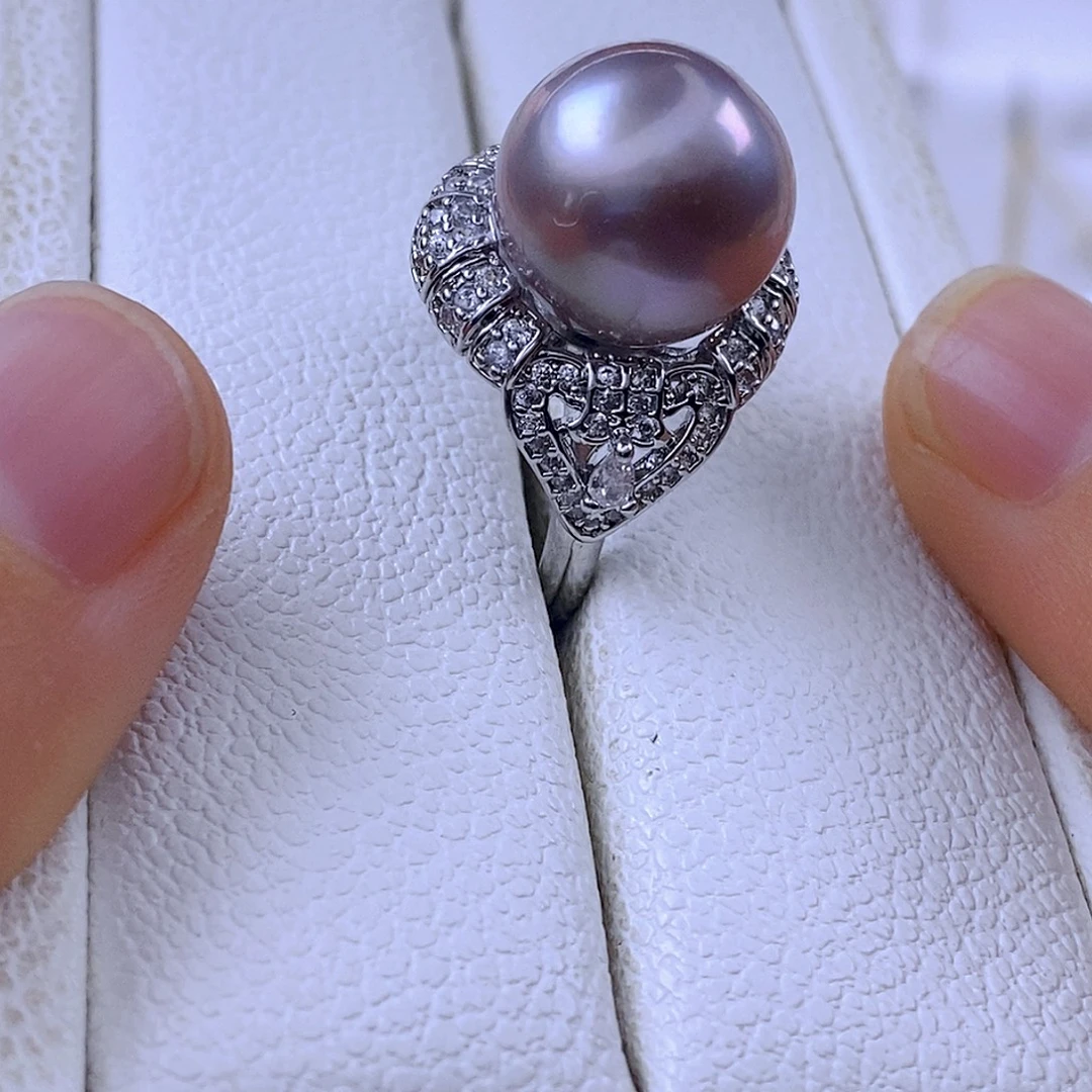 未镶嵌戒指淡水珍珠