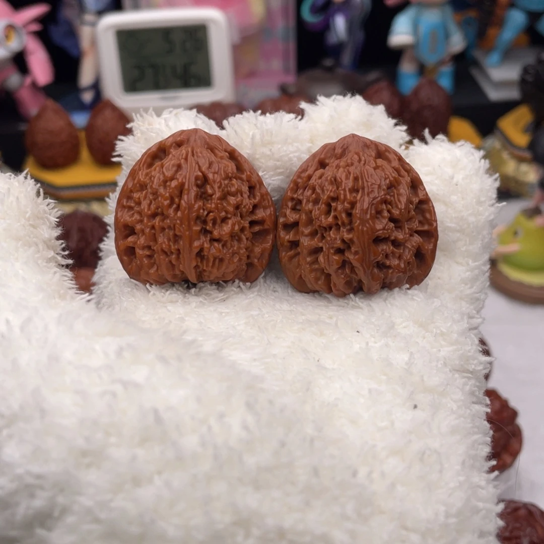 把件文玩核桃36三角疆