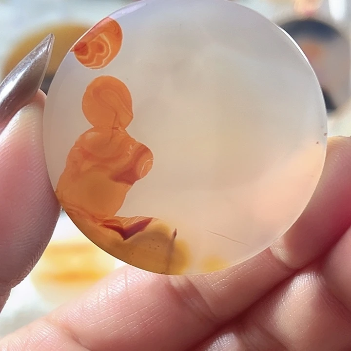 玛瑙/玉髓合金颈饰