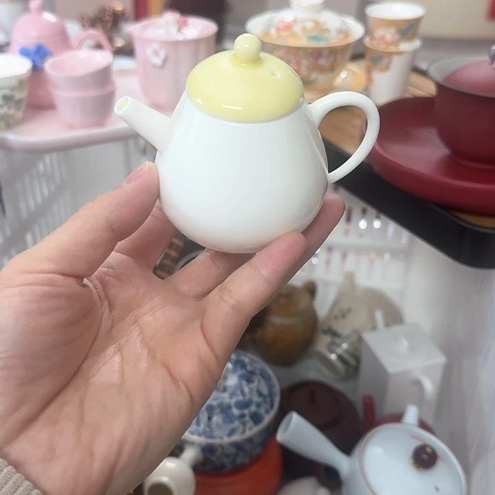 微瑕陶瓷茶具茶杯茶壶