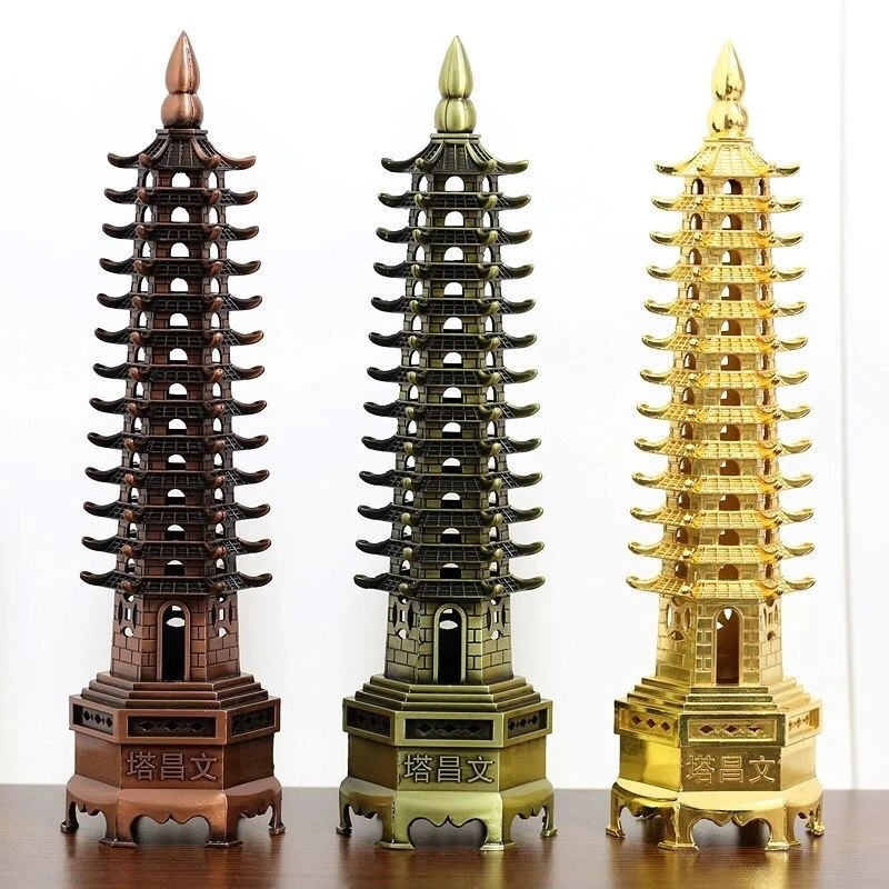 文昌塔男孩女孩通用9层客厅书桌摆件生日礼物