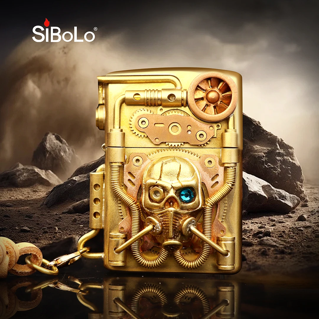 SiBoLo/仕保罗【末日猎人】品牌原创朋克风打火机轻奢男士生日礼物