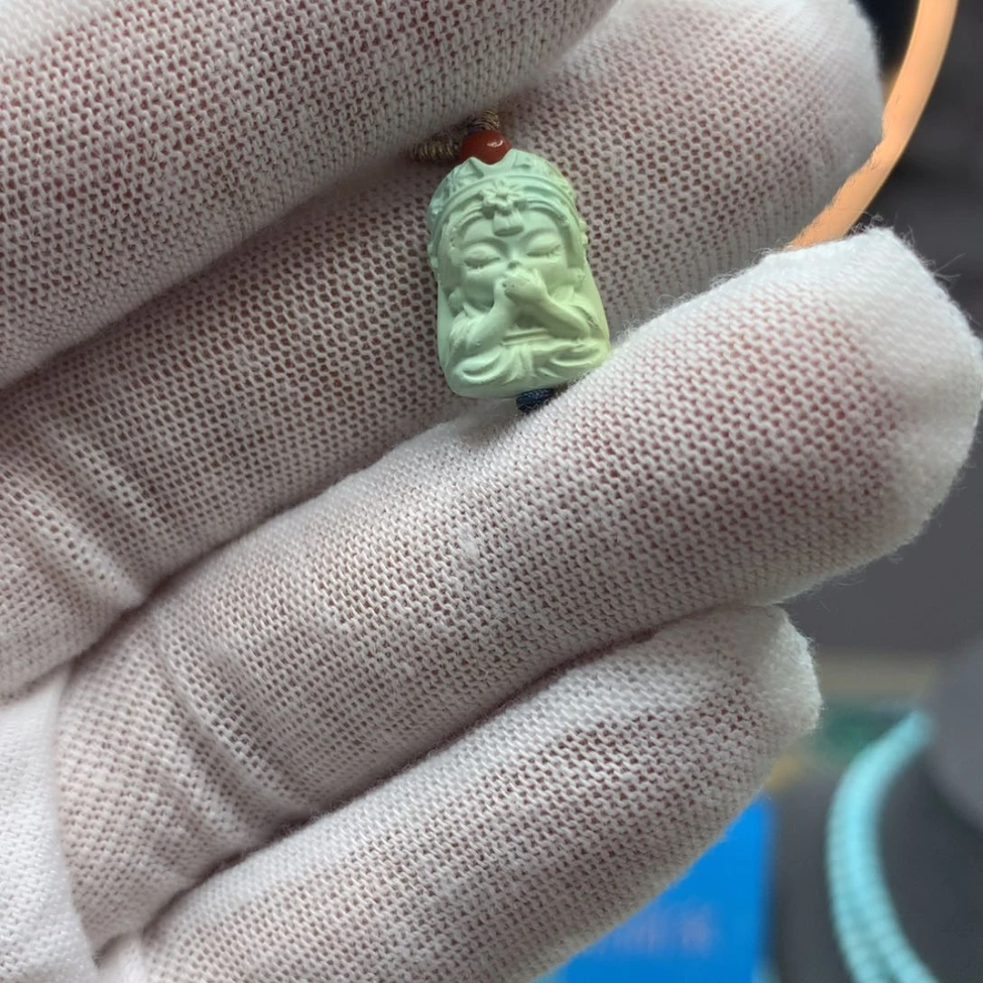 绿松石挂件未镶嵌