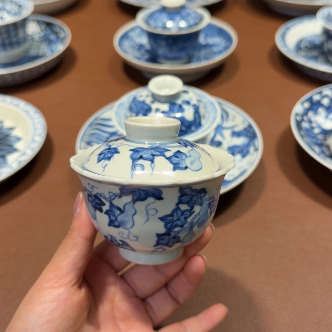 手工手绘茶具微瑕