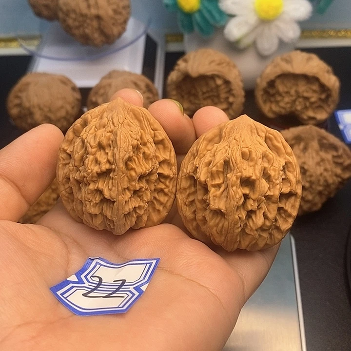 把件文玩核桃40麦虎