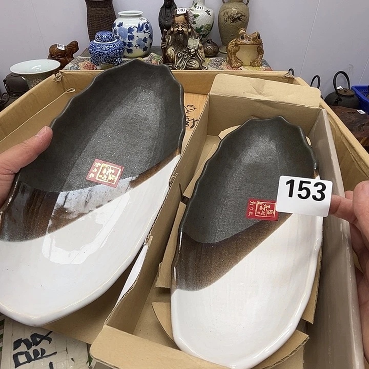 瓷片呀工艺品摆件瓷器摆件正能量