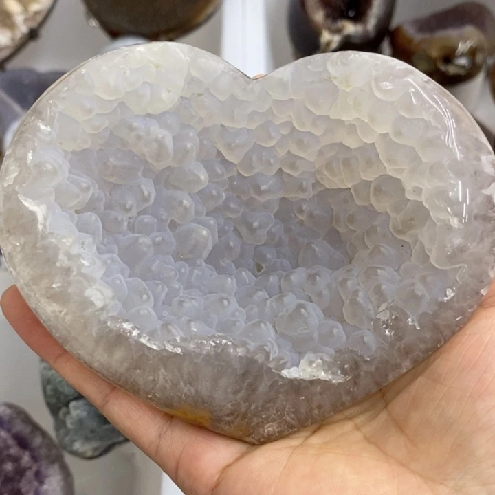 紫晶珠宝半成品未镶嵌