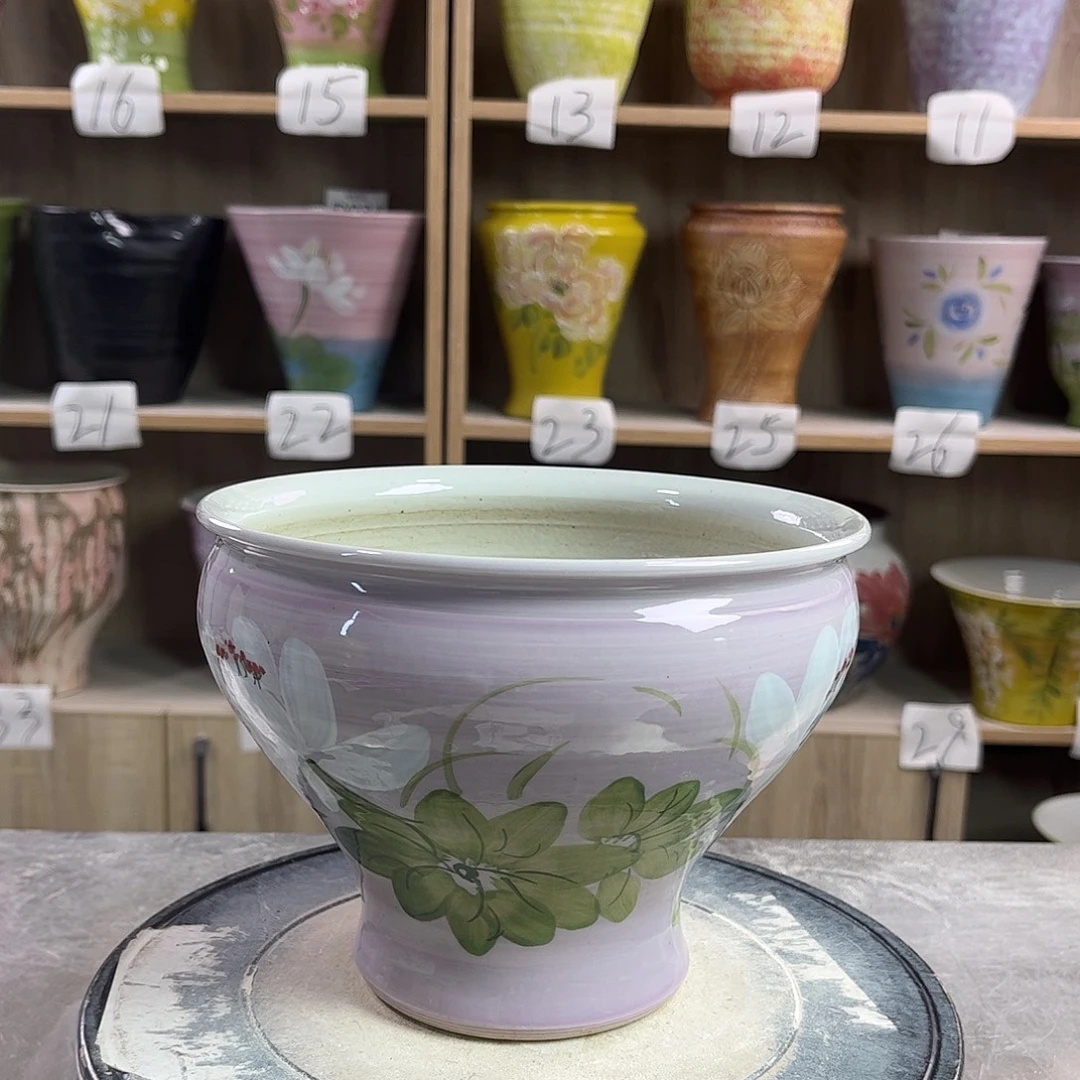 景德镇陶瓷花盆花盆