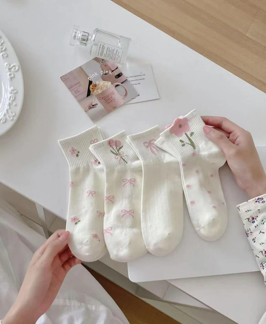 袜子女短袜夏季薄款ins潮百搭可爱清新学生爆款船袜