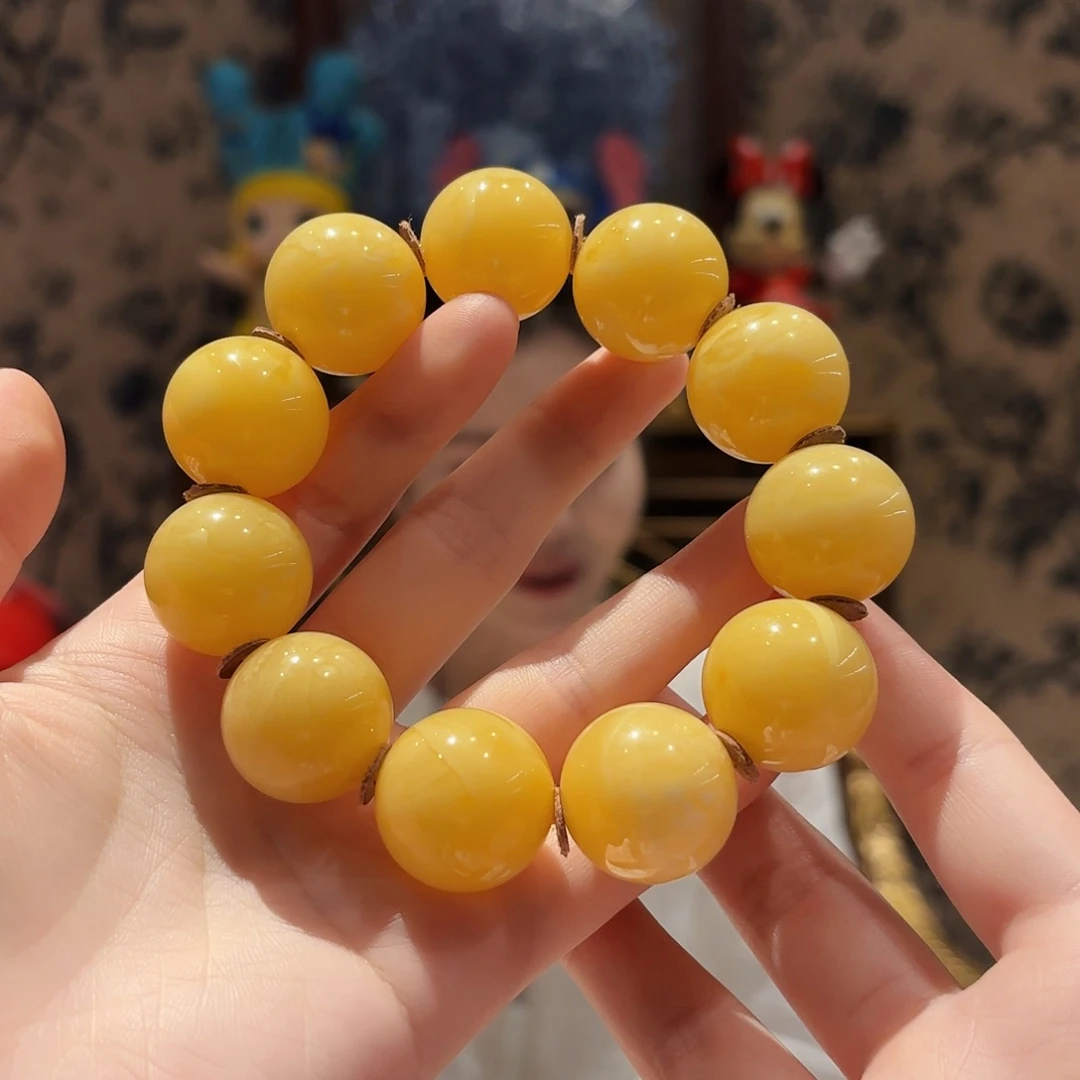 手链蜜蜡未镶嵌69.69克