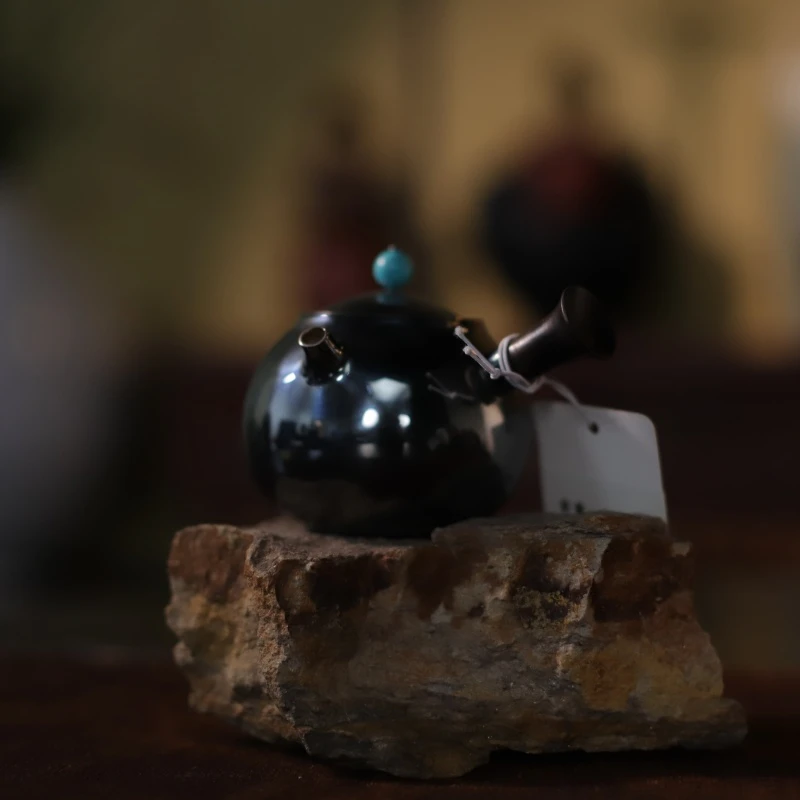 【慕白茶集】三义造-龙蛋急须侧把壶