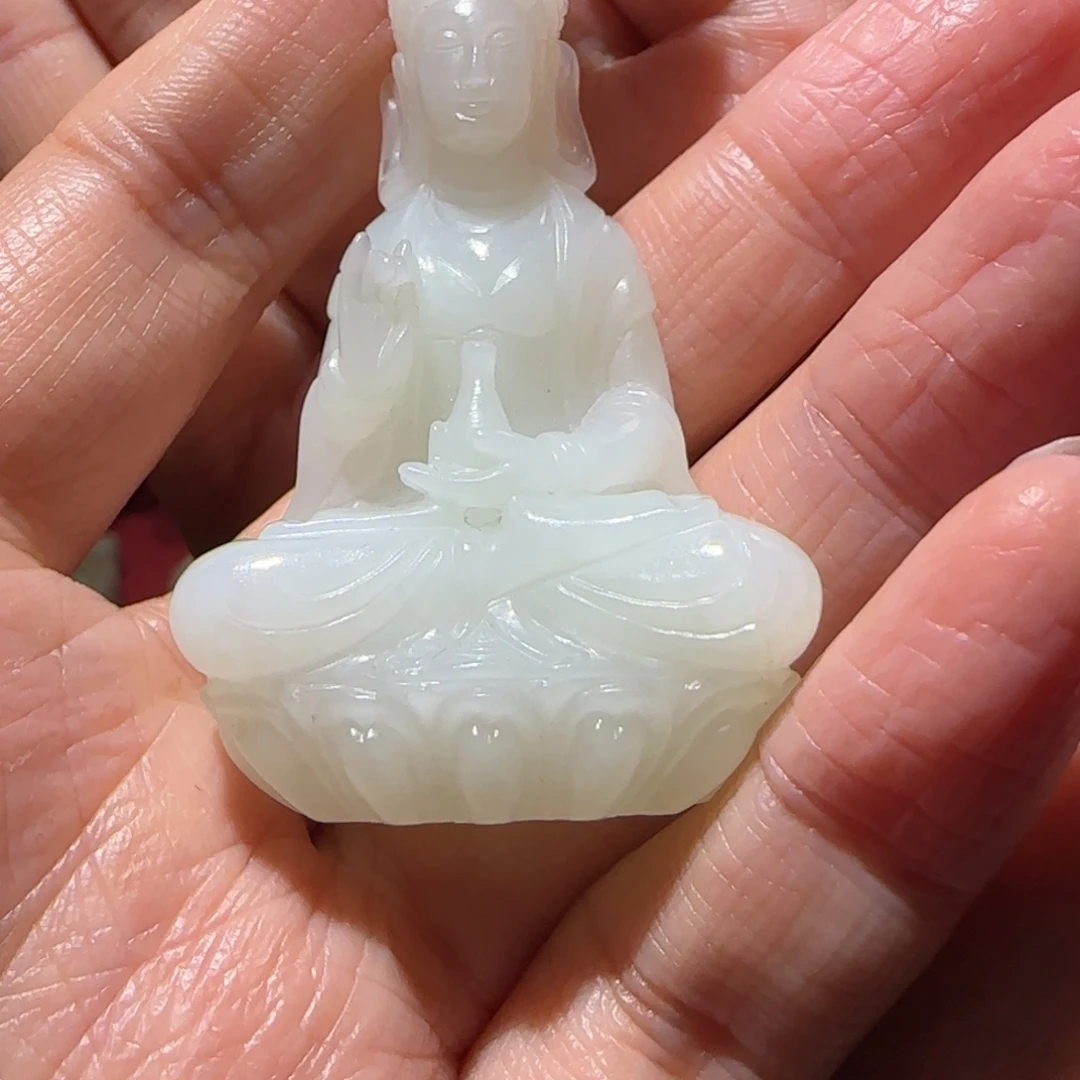 和田玉挂件未镶嵌颂*