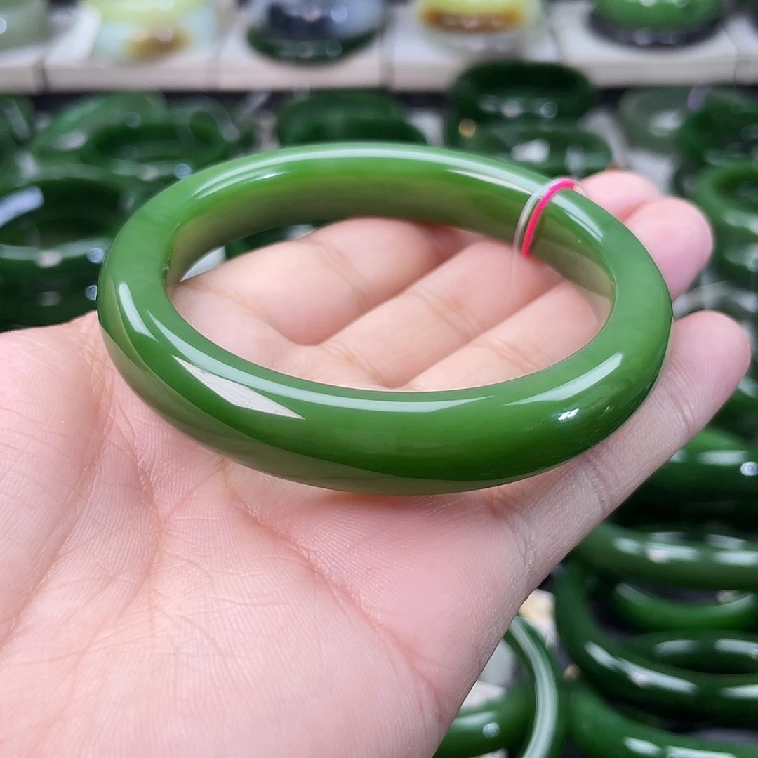 和田玉（碧玉）手镯未镶嵌