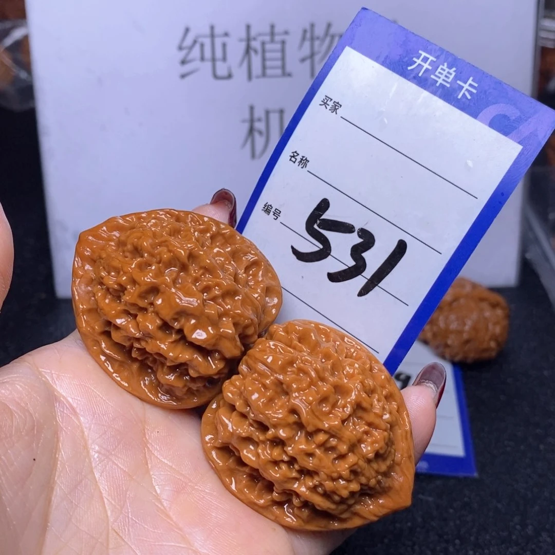 文玩核桃把件531/43官帽