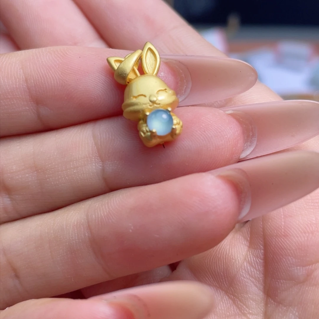 翡翠足银镶嵌颈饰成品