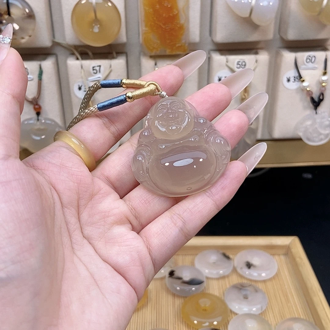 張****玛瑙/玉髓未镶嵌颈饰