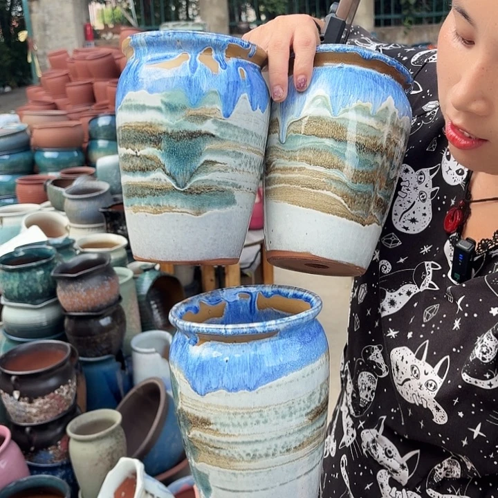 14/20瑕疵的三个盆
