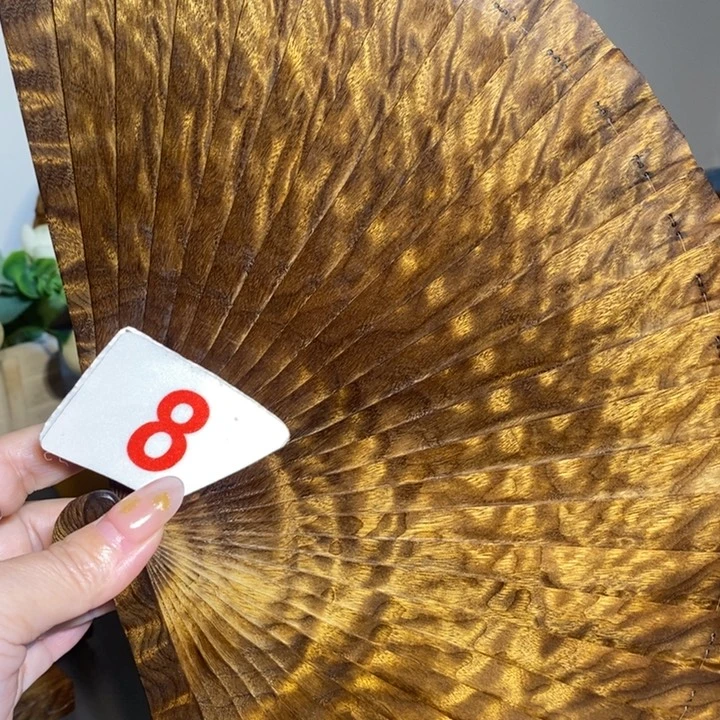 金丝楠奶*猫金丝楠木扇子