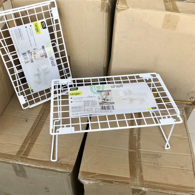 外贸款加粗桌面折叠置物架杂物整理收纳架