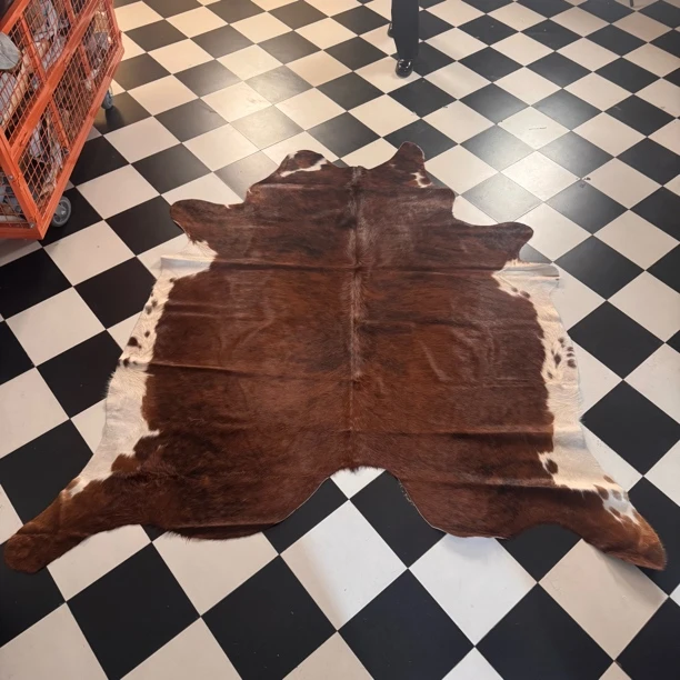 【本尼家】K495 240*215cm专拍牛皮地毯家用轻奢