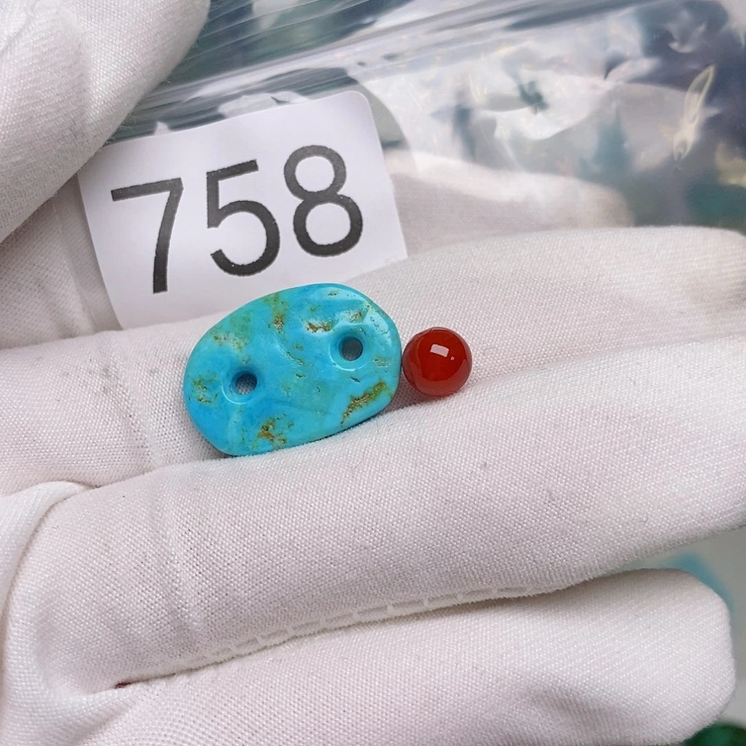 未镶嵌南红玛瑙珠宝半成品