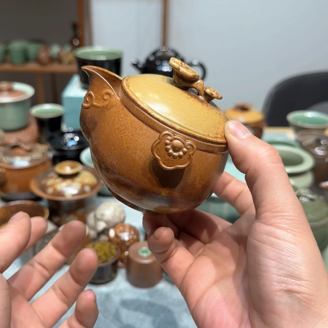 小金茶具青瓷茶器