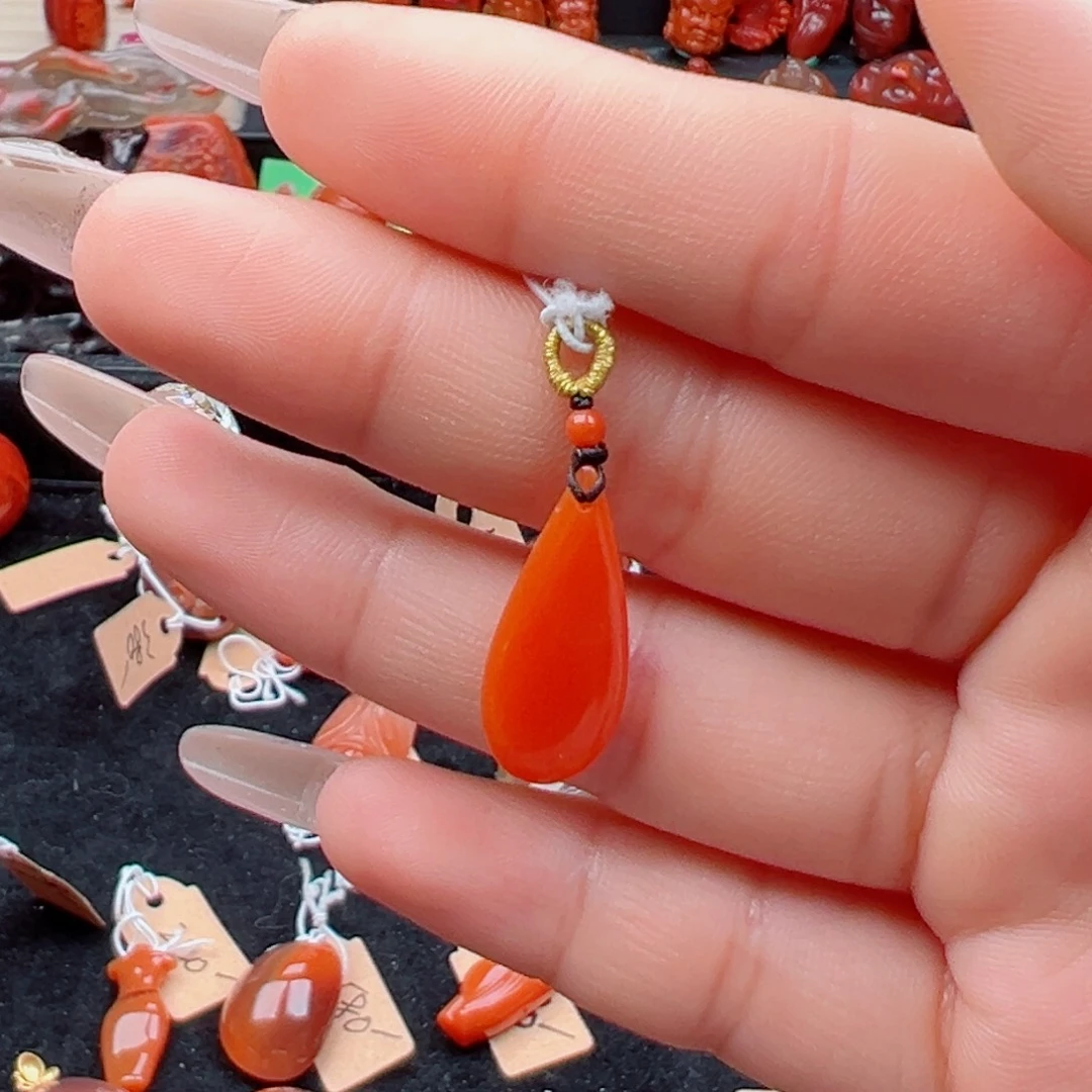 1***9南红玛瑙未镶嵌吊坠