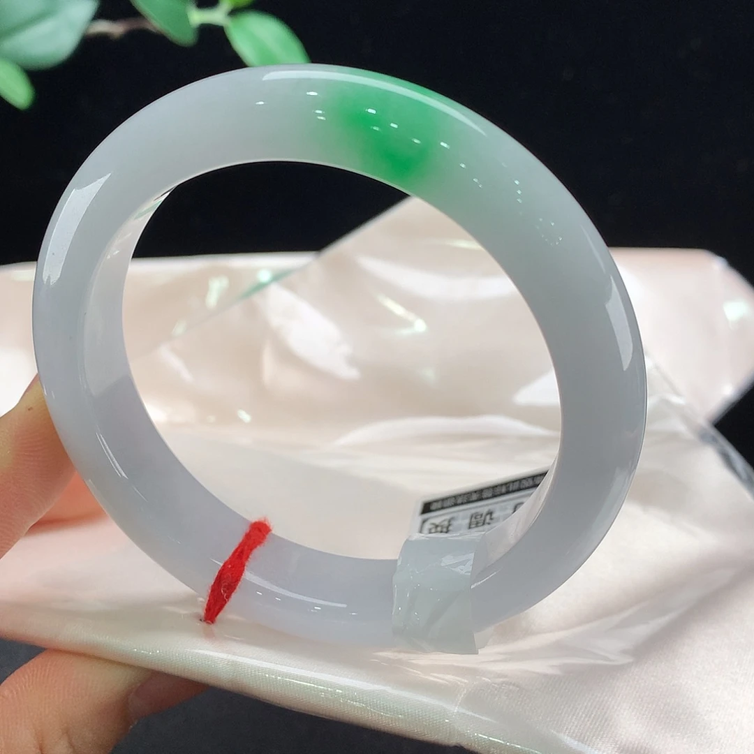 翡翠未镶嵌手镯0354