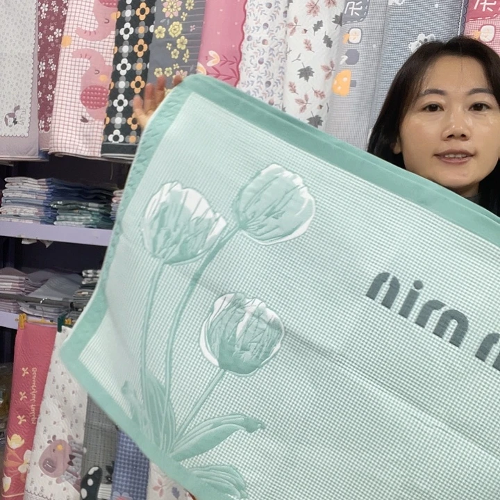 棉特价绿色郁金香