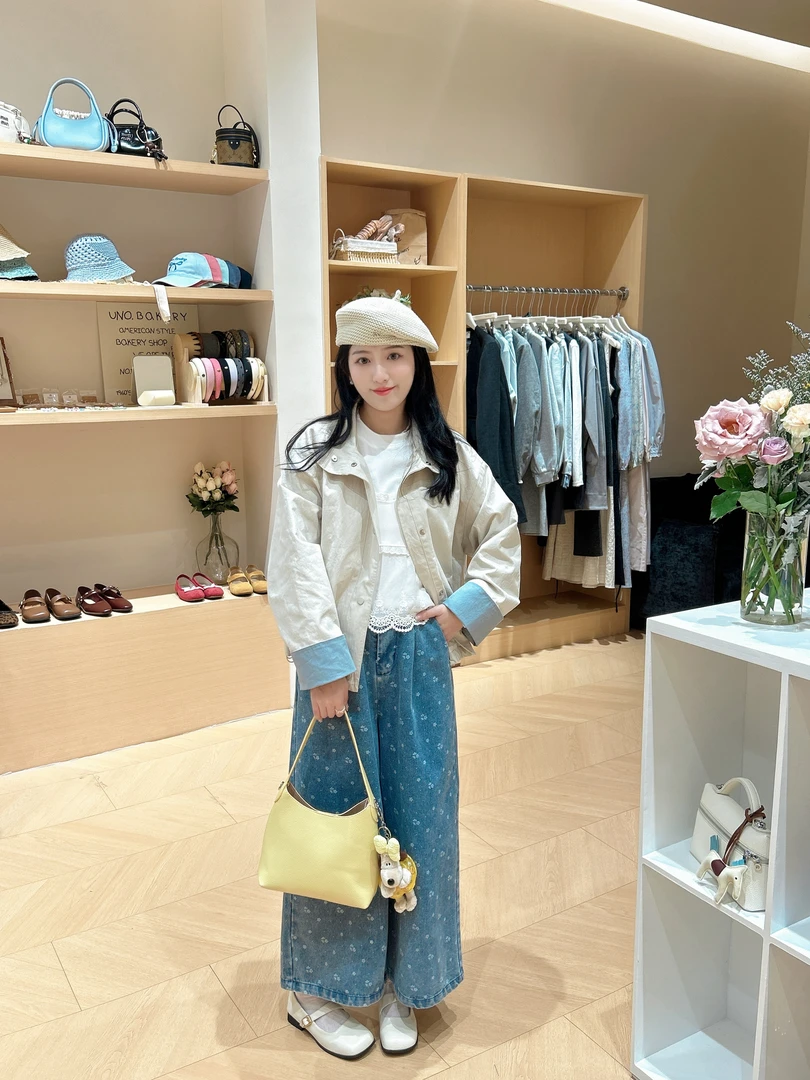“139-269” Dani official 春款韩版松弛感通勤轻熟百搭拼接风衣~~