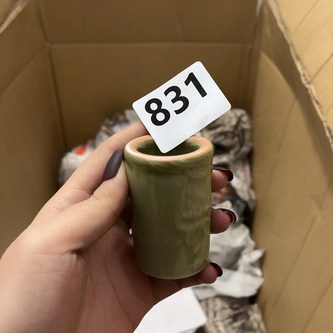 瓷片茶摆件工艺品摆件666