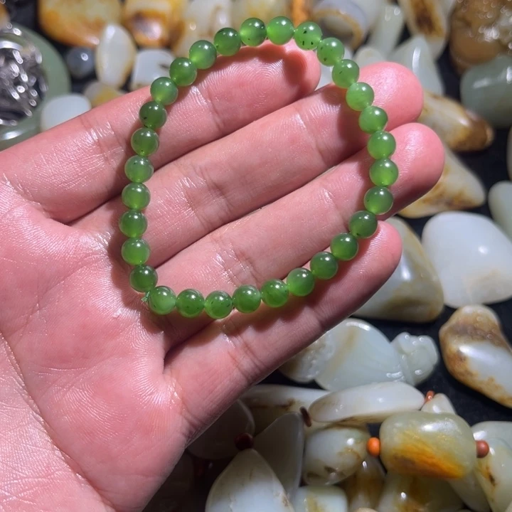 和田玉未镶嵌手串